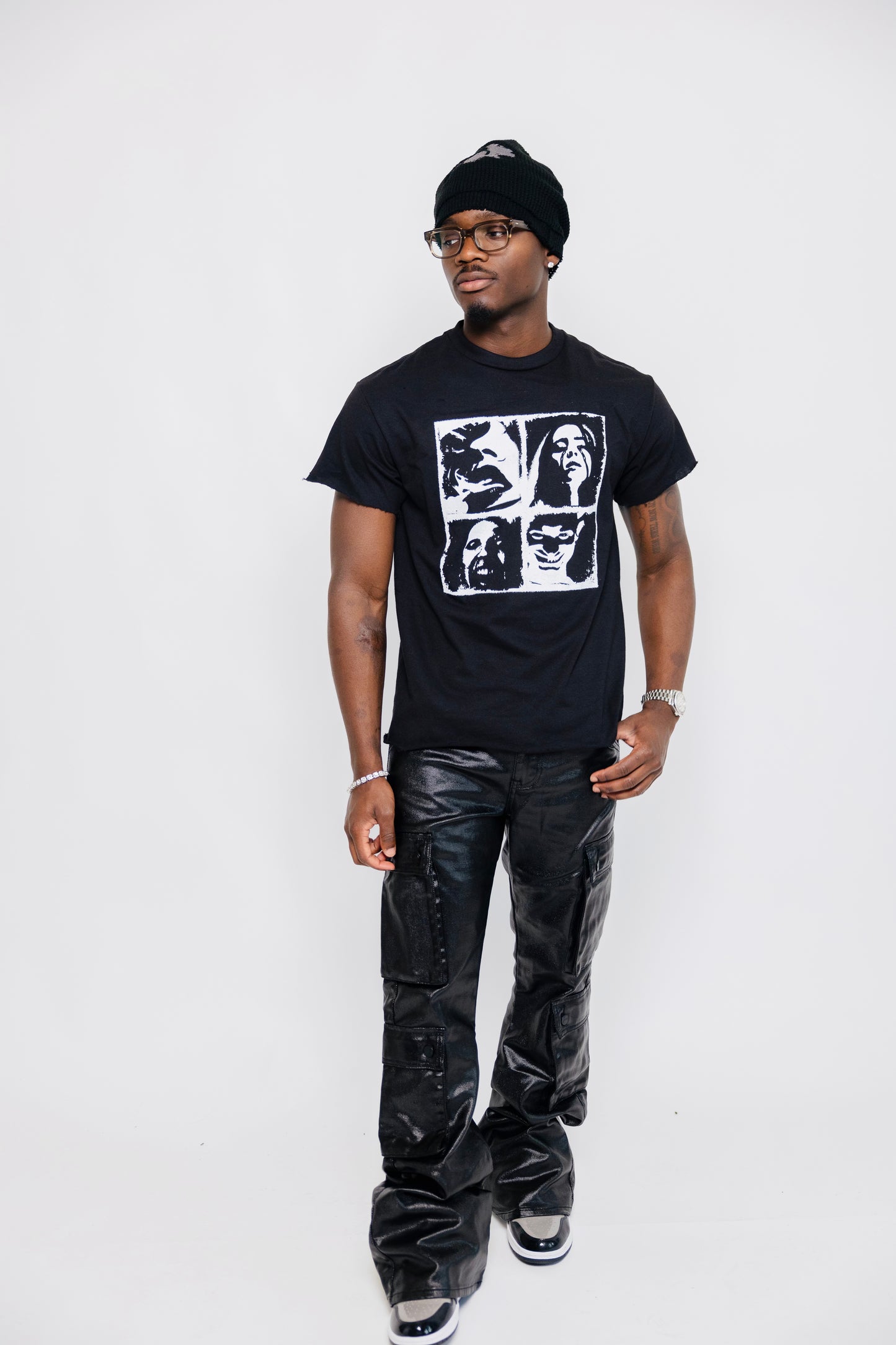 Black Itami™ Wax Denim Jeans