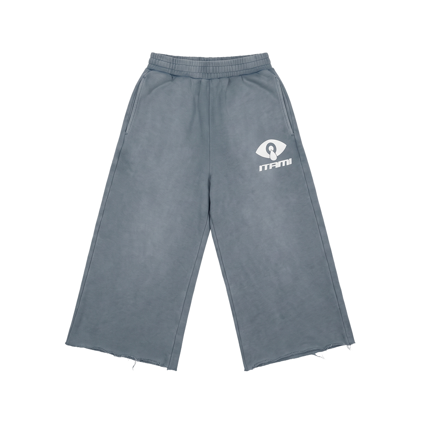 ITAMI Blue Vintage Wash Shorts`