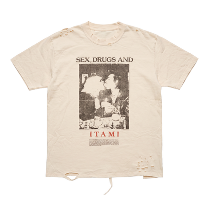 ITAMI Vintage Distressed Tee