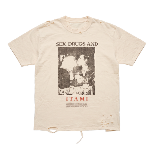 ITAMI Vintage Distressed Tee