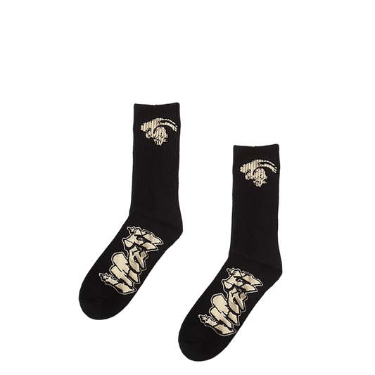 Itami™ Woven Socks (Black/Tan)